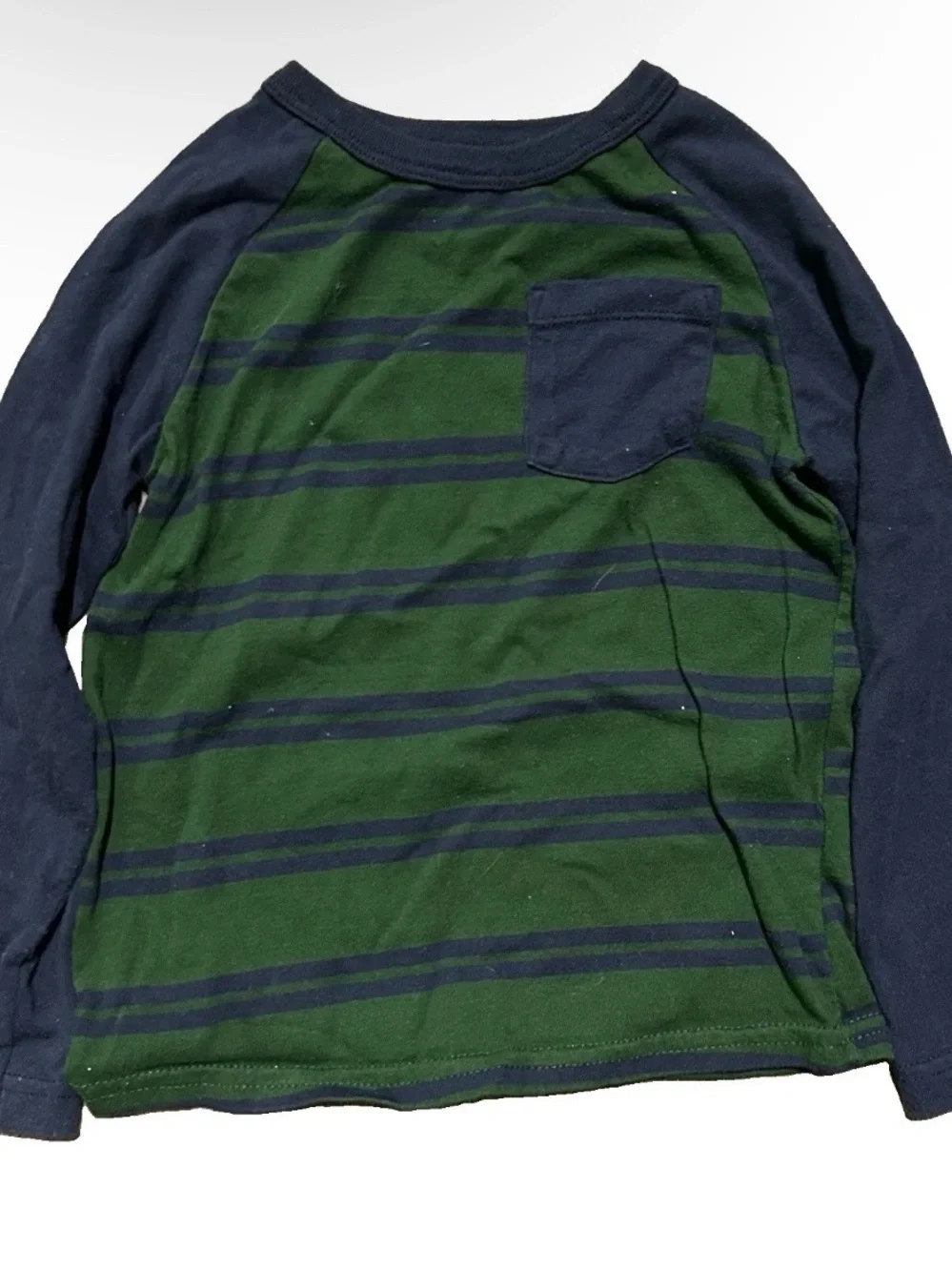 Toddler Boy Long Sleeve Winter Tops Vest Stripes Hoodie Size 4T